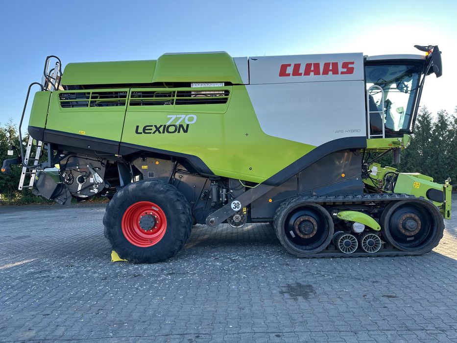 Claas Lexion 770TT 4WD + V1080 LASER PILOT, GPS