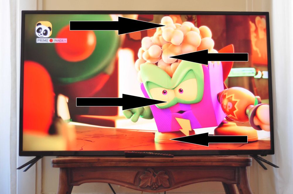 ** reservada** televisão LED 4K Ultra HD de 50 polegadas