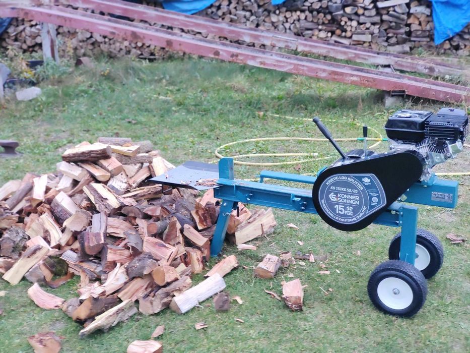 Łuparka Łupiarka kinetyczna Piła wahadłowa do drewna Wynajem !!!