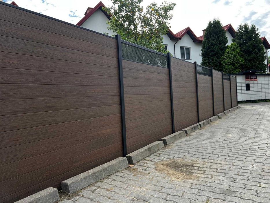 Ogrodzenie kompozytowo-aluminiowe 1780x1800mm