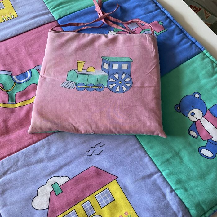 Saco-cama Infantil com Almofada | Vintage e Único (1,20 x 0,60 m)