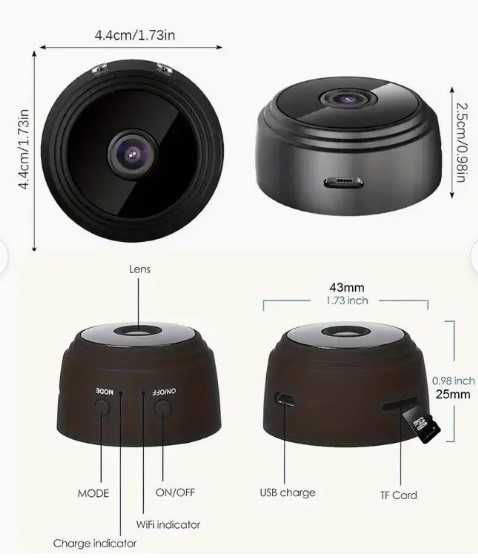 Mini câmara de vigilancia