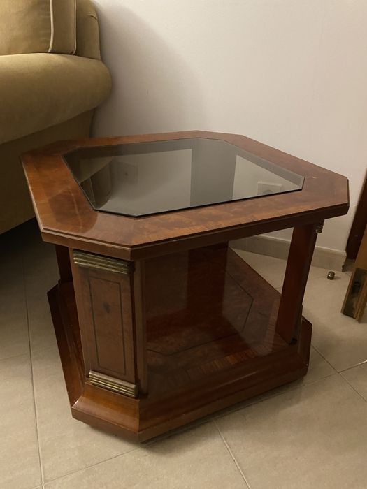 Mesa de apoio sala em cerejeira