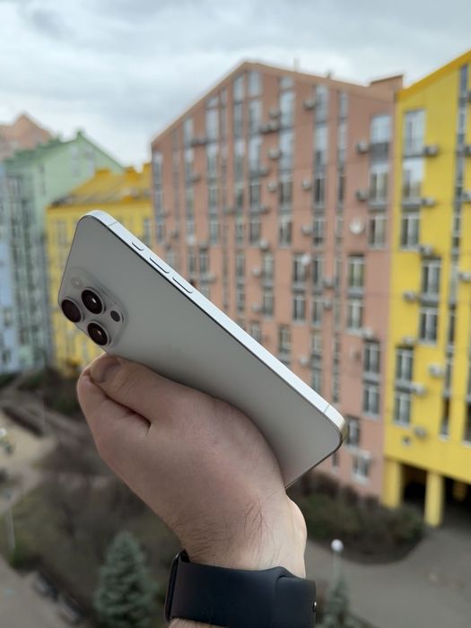 97% Аккум Идеал iPhone 15 Pro Max 256Gb White Titanium Neverlock Айфон