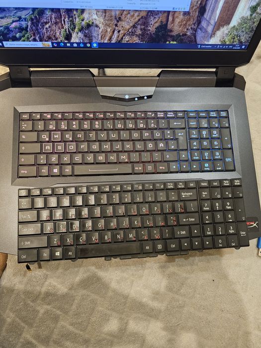 Clevo p 775dm 3,  Sager np 9172 , Origin eon 17x  клавиатура