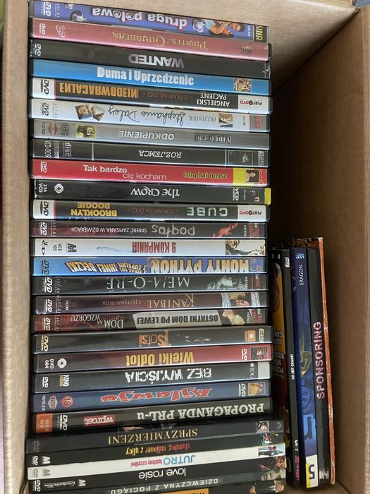 Płyty dvd różne kolekcja własna