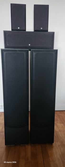 Głośniki Jamo CC 6000 centralny, boczne SC 6000 i podłogowe  FC 6000