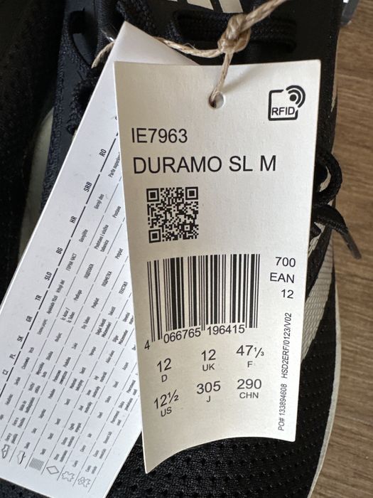 Buty do biegana Adidas Duramo Sl roz. 47 1/3