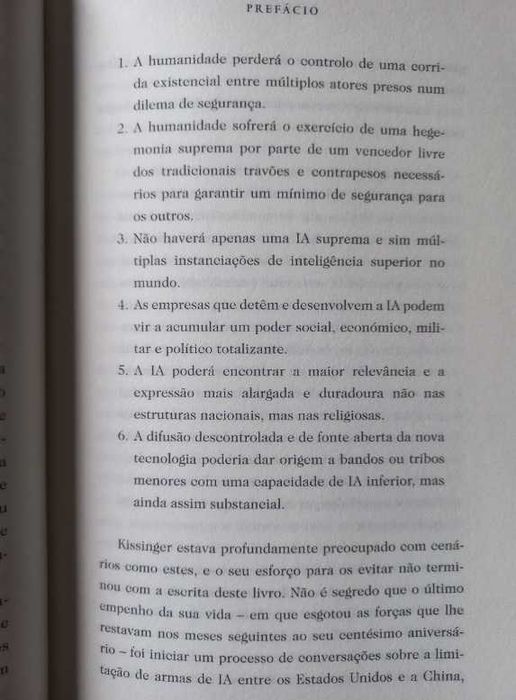 Génesis - Henry A Kissinger, Eric Schmidt e Craig Mundie
