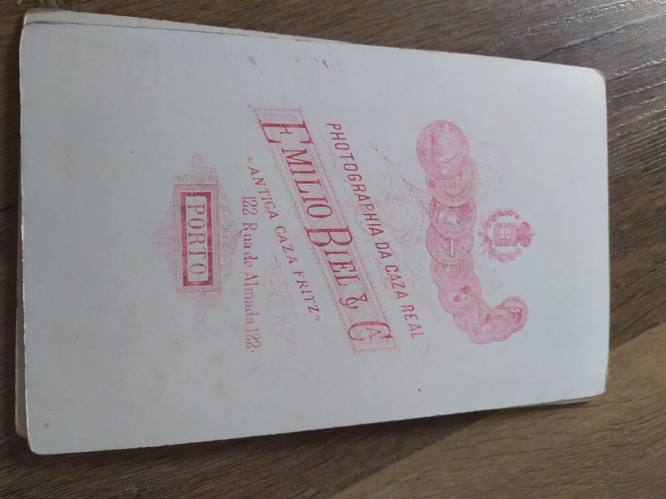 Fotos antigas em cartão 1820