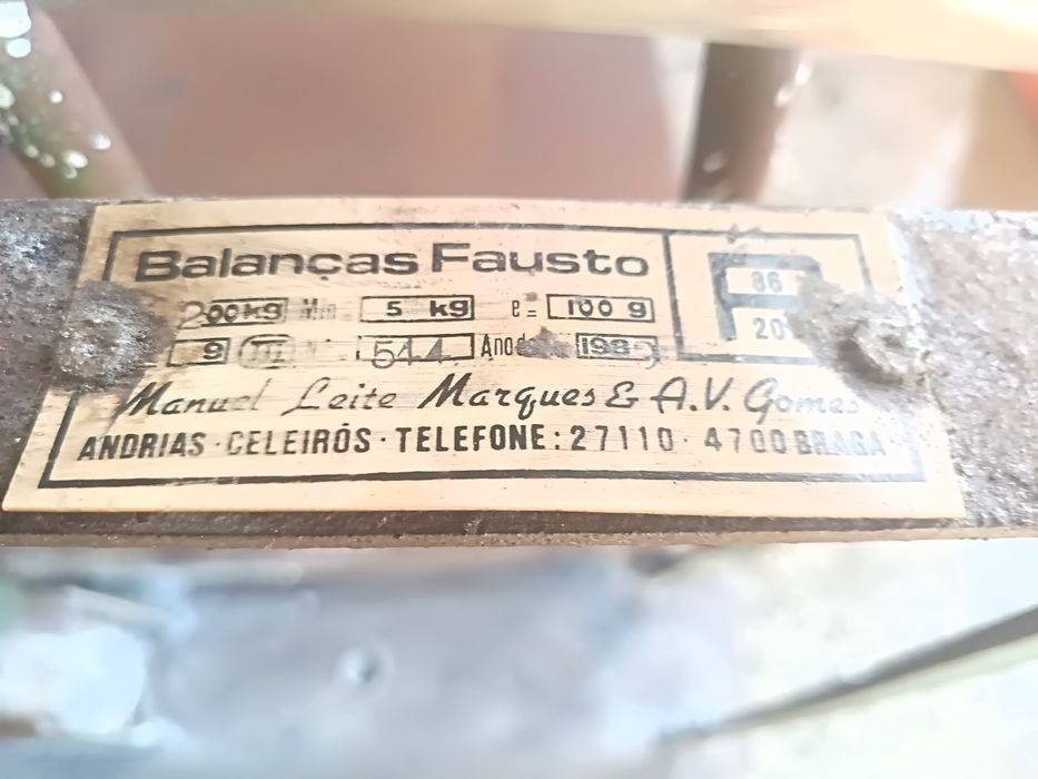 Balança decimal 200 kg