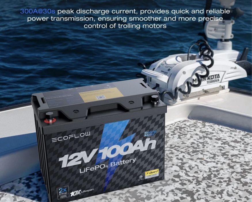 Lifepo4 аккумулятор Ecoflow 12v 100A