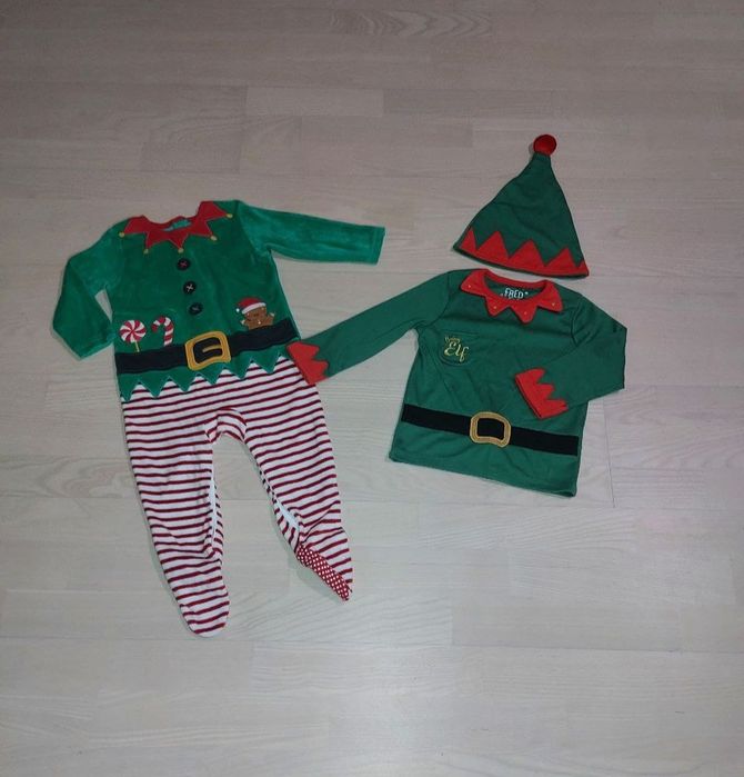 Новорічний одяг, светри, костюми, костюм Гнома та Санти різних розмірі