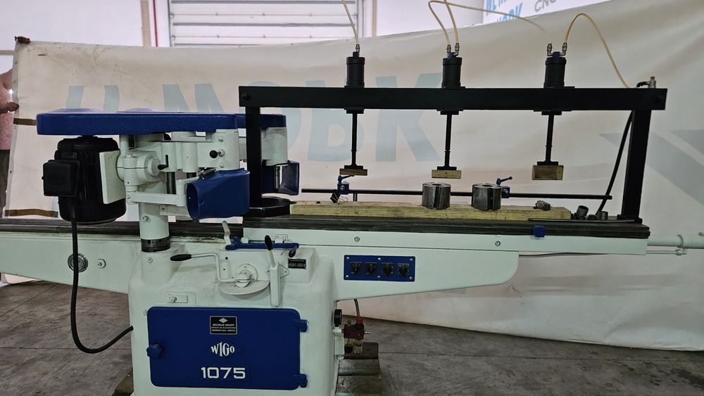 Fresadora Horizontal para Madeira Wigo 1075 com Fixação Pneumática