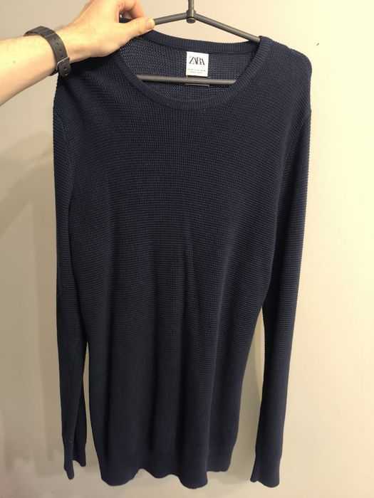 Мужской джемпер Zara / Мужской свитер Зара оригинал, размер M