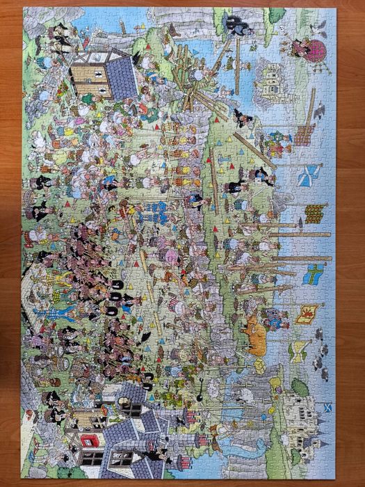 Puzzle 1500 Jan van Hassteren Highland Games