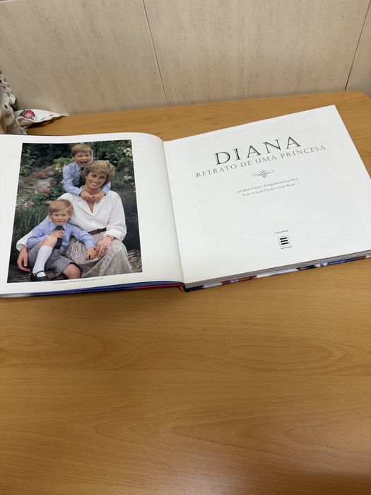 Livro Princesa Diana Coleção