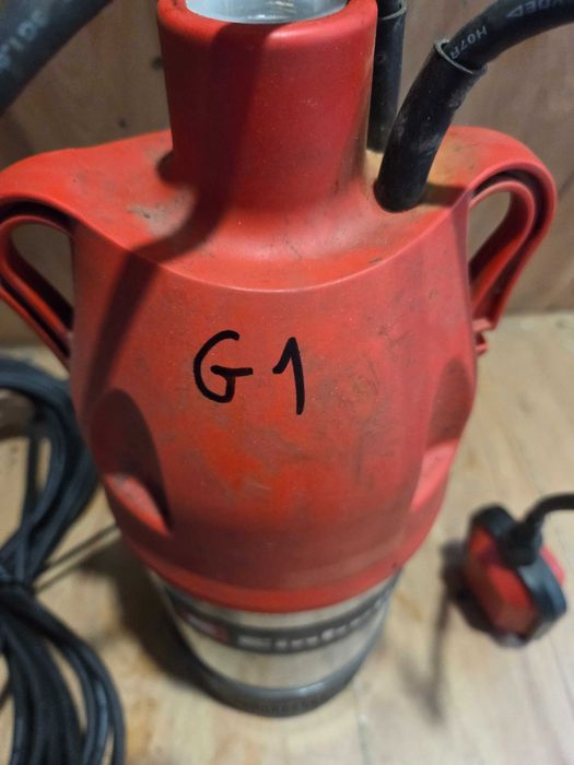 Pompa głębinowa 3.2Bar Einhell GC-DW 900  Stoi (Piasek) Uszkodzona G1