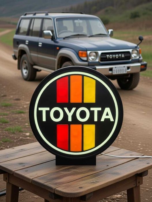 Lightbox Luminaria decorativa Toyota 80s