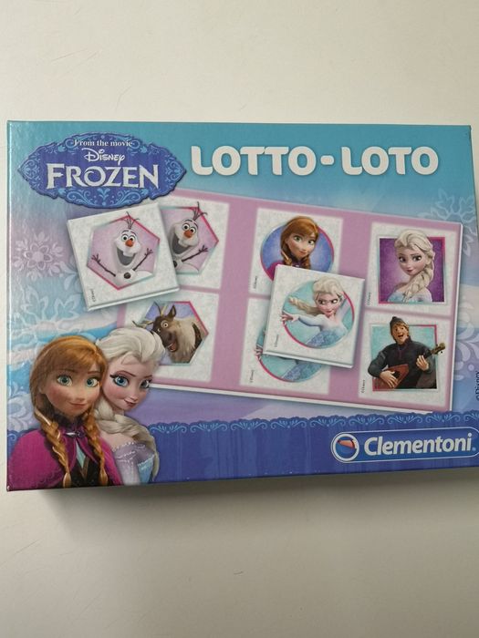 Portes Incluídos Jogo Loto Frozen Disney 4+