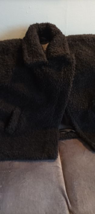 Ponczo, narzutka z futerka