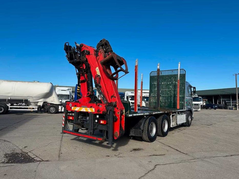 Лісовоз Volvo FH 480 6x4 надійніша за Man Daf Scania Mercedes з краном