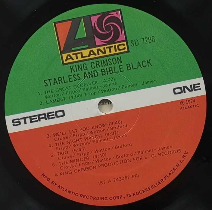 King Crimson – Starless And Bible Black