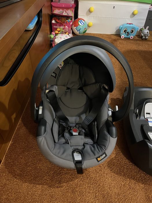 Trio carrinho babycoque e base isofix