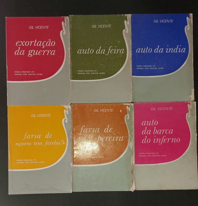 Seis obras de Gil Vicente
