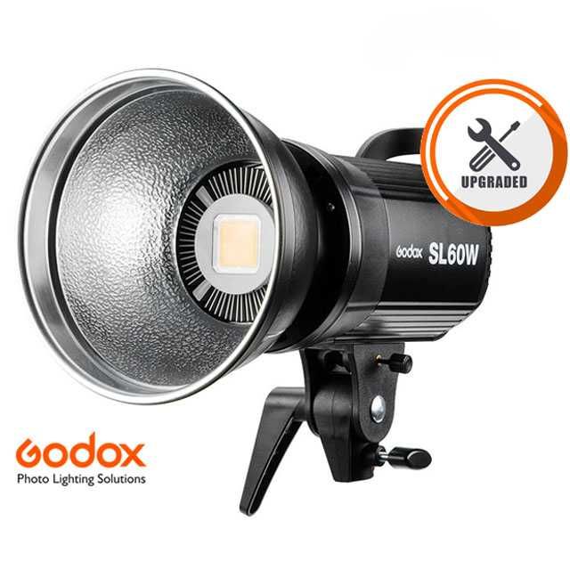 Godox комплект постійного LED світла: SL60W + октобокс з сотами 95см