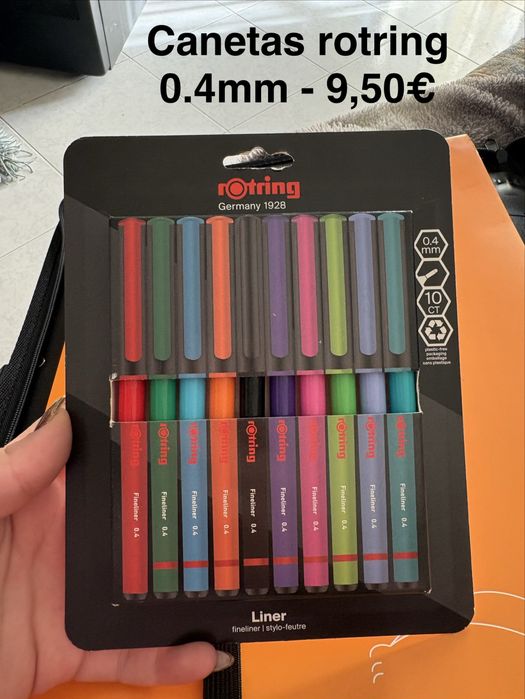 Material de desenho nunca usado, vendo por não dar utilidade