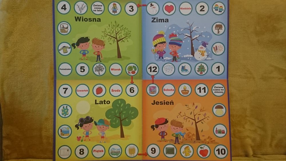 Bawię się w czas - Gra edukacyjna + książka.