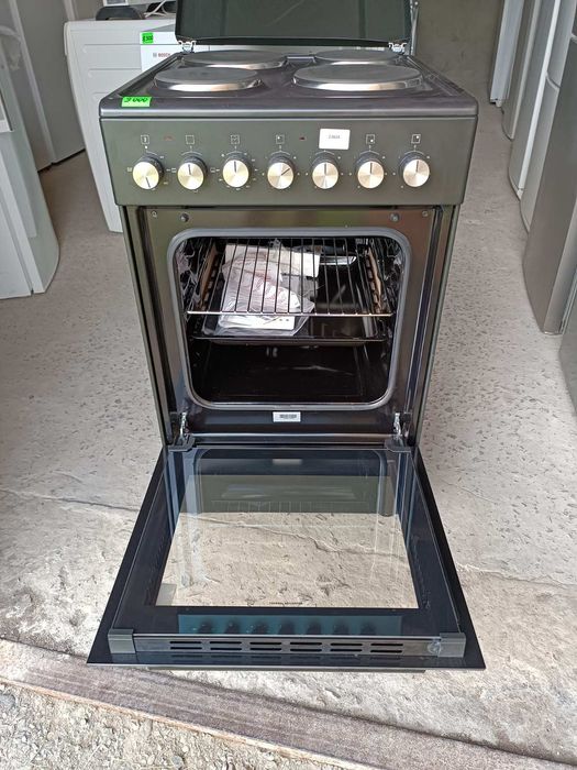 Плита електрична коричнева 50 см ширина нова