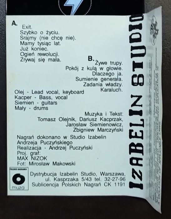 Proletaryat - kaseta