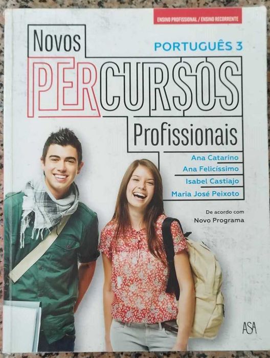 Novos Percursos Profissionais - Manual Português 3 - 12º ano