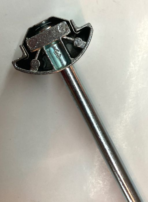 Hafele ZŁĄCZE DO ŁĄCZENIA BLATÓW ZipBolt 35/M6x165 mm, 2 szt.