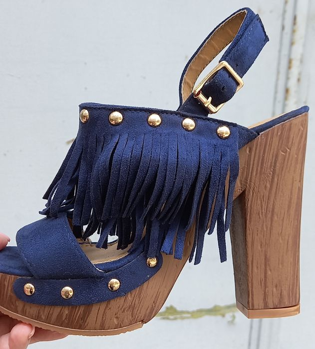 Sandalias Azuis n°36 - Novas