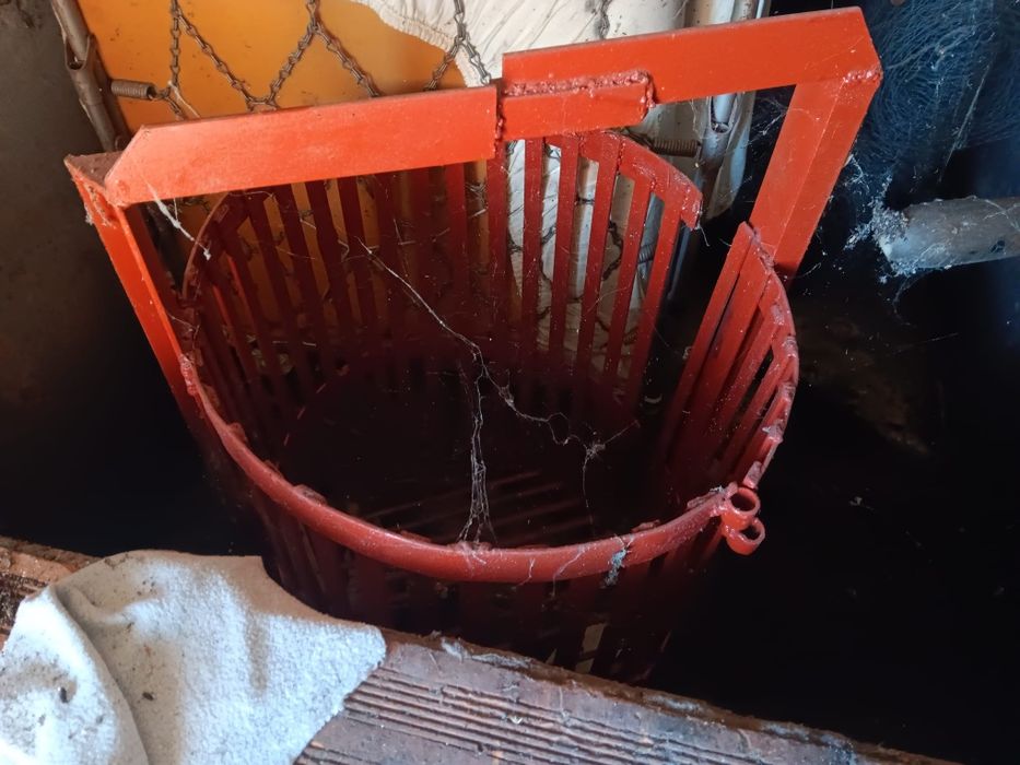 Máquina de pisar a uva