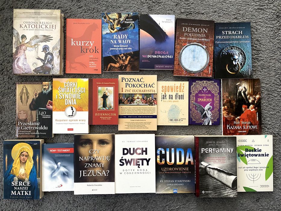 Zestaw książek - 90 sztuk