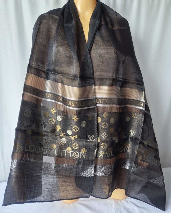 Szalik z kolekcji vintage jedwab 176x60