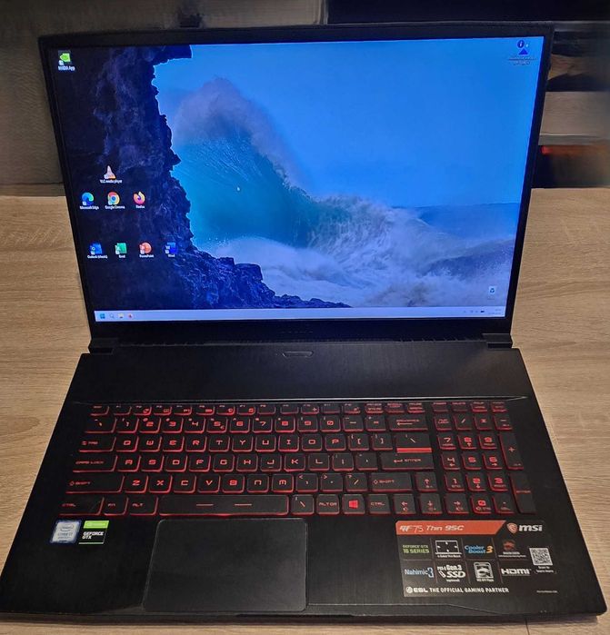 Laptop gamingowy MSI GF75 Thin 9SC 17,3” | i7-9750H | 16GB RAM | GTX 1650