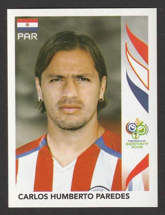 Karta kolekcjonerska Panini - piłka nożna - Mistrzostwa Świata 2006 Niemcy - Mundial - x6