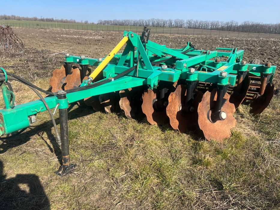 Дискова борона АГП-2,7-20 Причіпна (коток з кутника