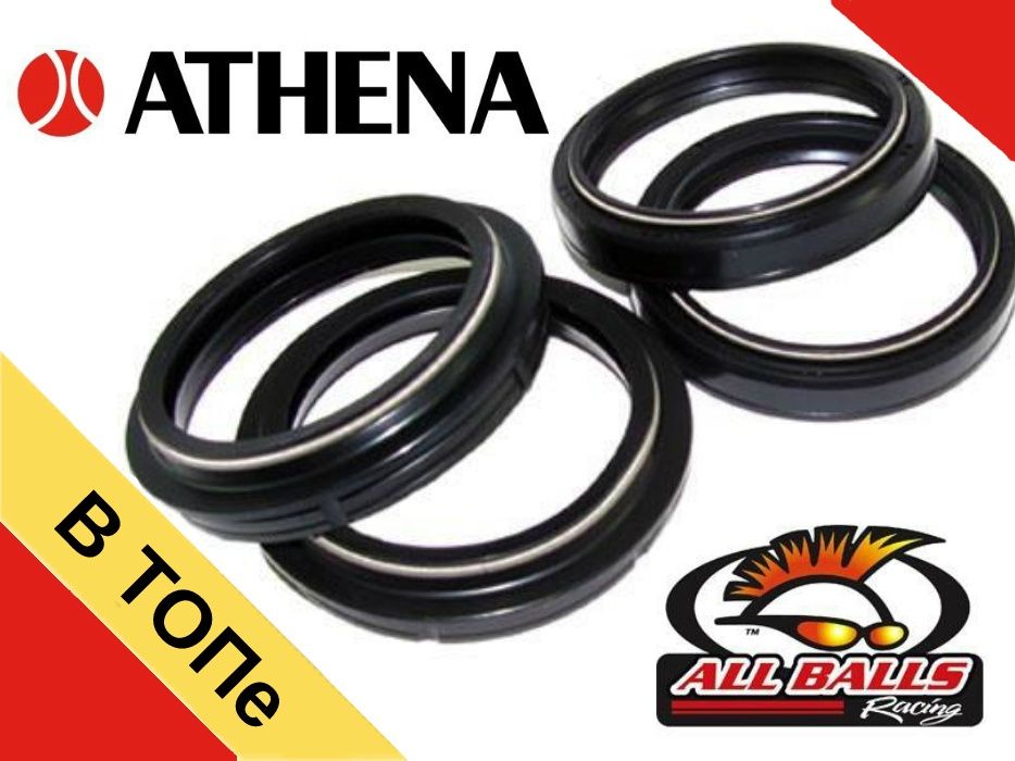 САЛЬНИКИ И ПЫЛЬНИКИ для вилки мотоцикла All Balls/Athena. Все Размеры