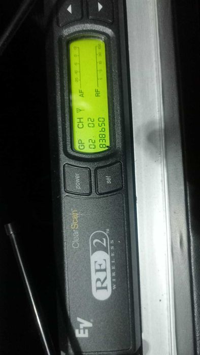 Microfones wireless EV gama alta