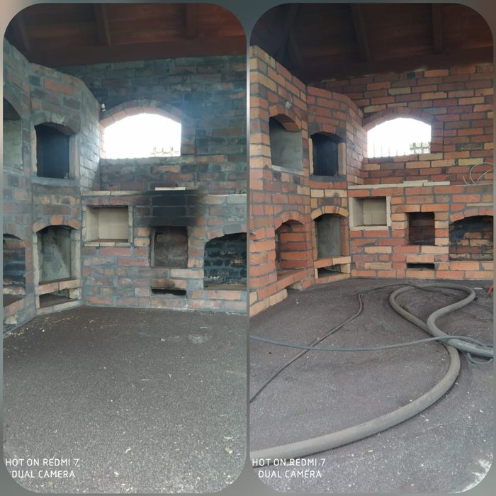 Piaskowanie hydropiaskowanie stali aluminium cegły