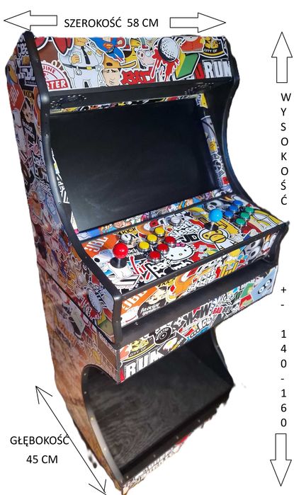 Automat Arcade Bartop konsola 10000 gier wyprzedaż,okazja