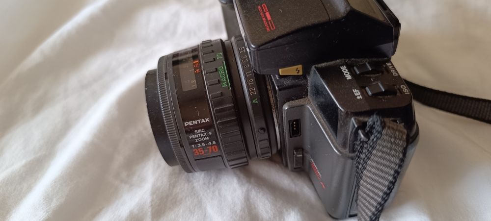 Pentax SFXn + lente 35-80mm