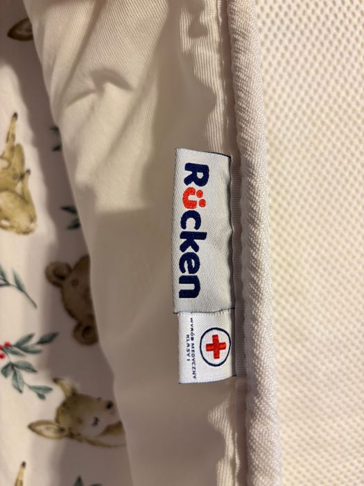 Łóżeczko/dostawka Lionelo Luna + dodatki