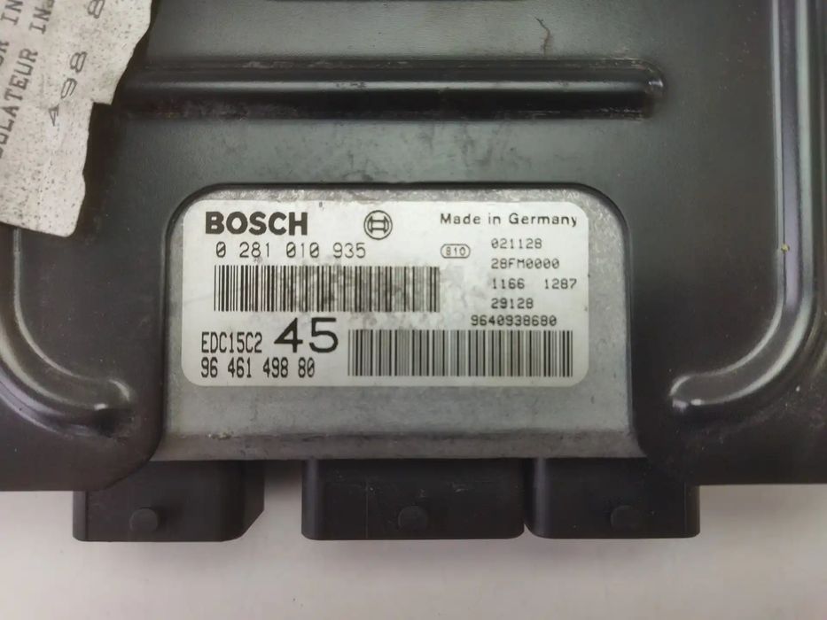 Centralina De Motor Uce PEUGEOT 307 (S1) XR Clim 9646149880
